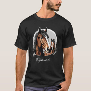  Clydesdale Horse T-Shirt