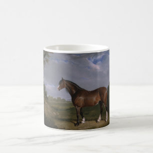 Clydesdale Stallion (Thoroughbred Horse) (Animal) Coffee Mug
