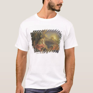 Clytie Transformed into a Sunflower, 1688 (oil on T-Shirt