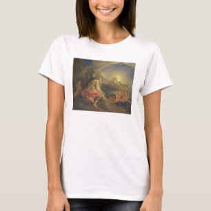 Clytie Transformed into a Sunflower, 1688 (oil on T-Shirt