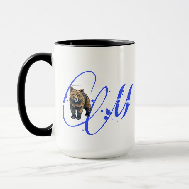 CM Bear Art – Coffee Mug   (Left)