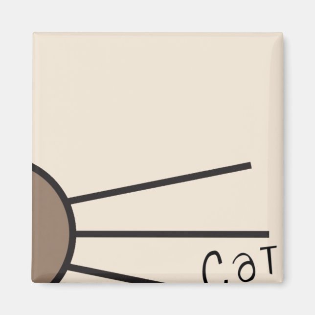 CM Whiskers Logo Magnet (Front)