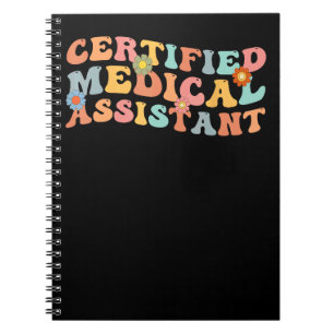 CMA Appreciation Certified Groovy Nurse Medical As Notebook