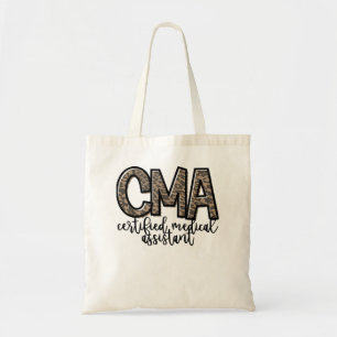 CMA Certified Medical Assistant Cute Nurse Pullove Tote Bag