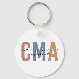 CMA Certified Medical Assistant Key Ring
