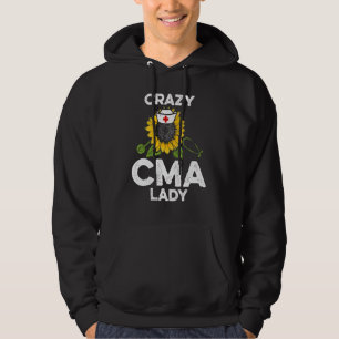 CMA Certified Medical Assistant Lady Assisting 2 Hoodie