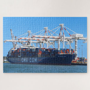 CMA CGM Bellini container ship Jigsaw Puzzle