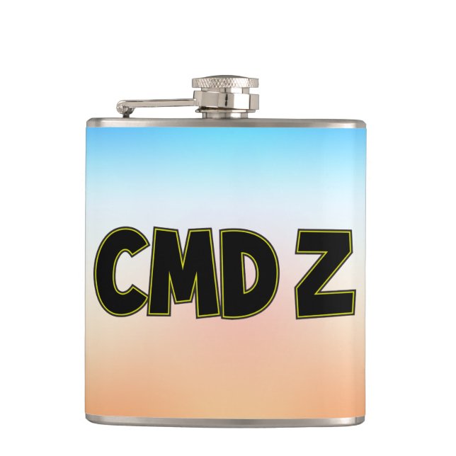 CMD Z HIP FLASK (Front)
