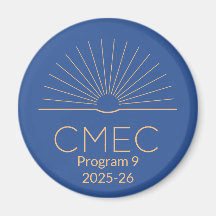 CMEC Fridge Magnet - Program 9