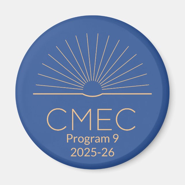 CMEC Fridge Magnet - Program 9 (Front)