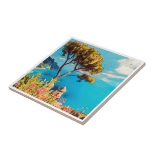 CMP006 RAVELLO, AMALFI COAST, Italy, Ceramic Tile