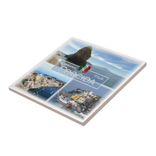 CMP015 PROCIDA, Campania, Italy, Ceramic Tile