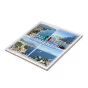 CMP017 SORRENTO, Campania, Italy, Ceramic Tile