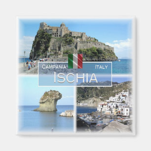 CMP024 ISCHIA, Campania, Italy, Fridge Magnet