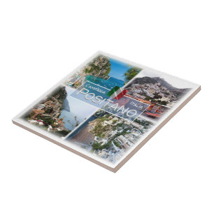 CMP027 POSITANO, Campania, Italy, Ceramic Tile