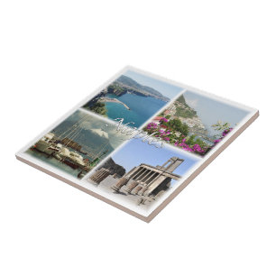 CMP035 NAPLES, Amalfi, Sorrento, Pompeii, Ceramic Tile