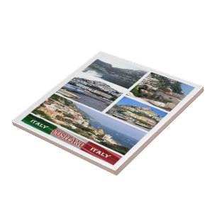 CMP037 POSITANO, Mosaic, Campania, Ceramic Tile