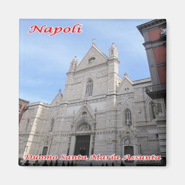 CMP052 CATHEDRAL, Santa Maria Assunta, Fridge Magnet (Front)