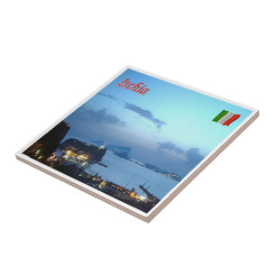 CMP056 ISCHIA, Campania, Italy, Ceramic Tile