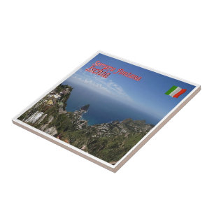 CMP059 ISCHIA, Serrara Fountain, Italy, Ceramic Tile