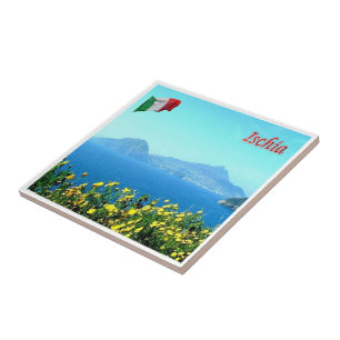 CMP064 ISCHIA, Campania, Italy, Ceramic Tile