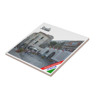 CMP099 SCALA, AMALFI COAST Italy, Ceramic Tile