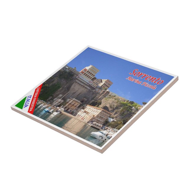 CMP120 SORRENTO, MARINA PICCOLA Italy, Ceramic Tile (Side)