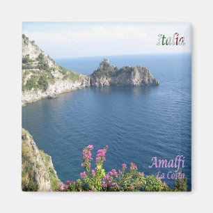 CMP131 AMALFI, The Coast, Italy, Fridge Magnet