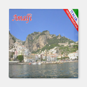 CMP133 AMALFI, AMALFI COAST Italy, Fridge Magnet