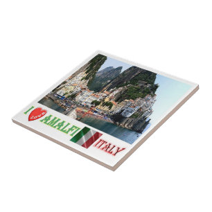 CMP136 AMALFI I Love, Italy, Ceramic Tile