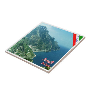 CMP138 AMALFI, The Coast, Italy, Ceramic Tile