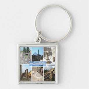 CMP155 POMPEII the ruins, Pompei, Campania, Key Ring