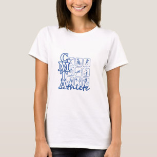 CMTA Athlete Ladies Performance Micro-Fiber T-Shir T-Shirt