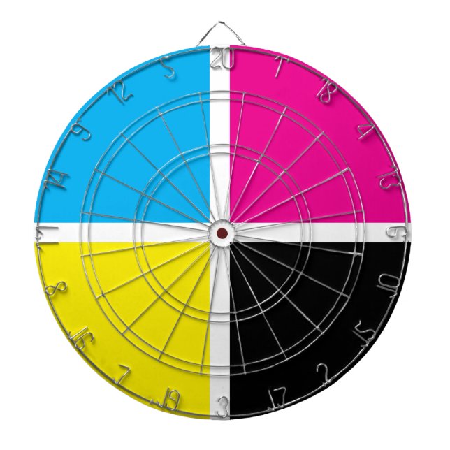 cmyk dartboard (Front)