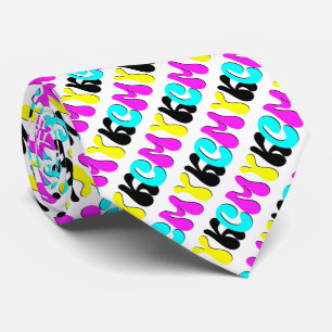CMYK Funky Retro Tie