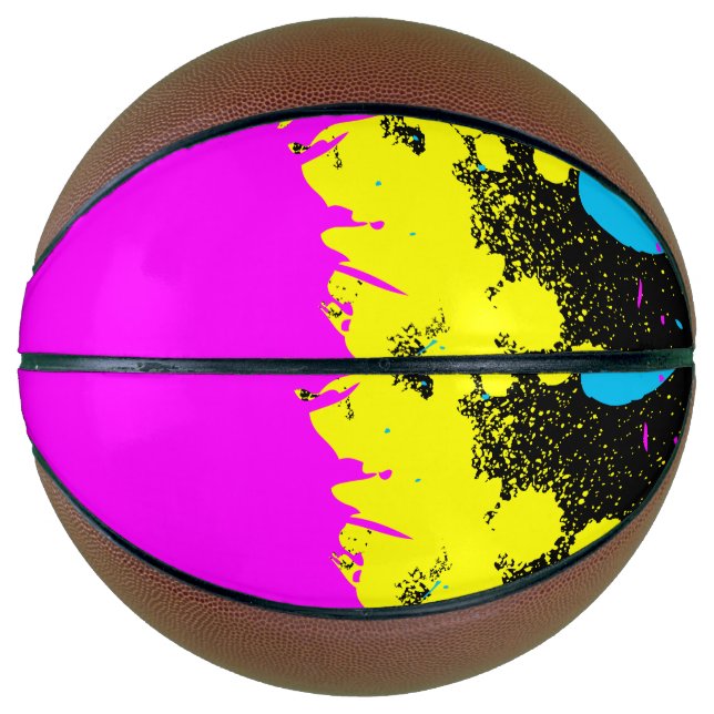 CMYK Splash Basketball (Front)