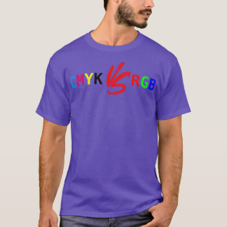 CMYK Versus RGB T-Shirt