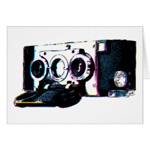 CMYK Vintage Camera Picture Pop Art