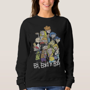 CN Ed, Edd N Eddy Group Shot Logo Sweatshirt