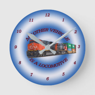 CN My Other Vehicle Wall Clock