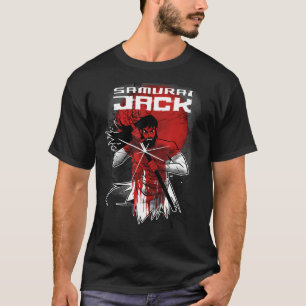 CN Samurai Jack Red Sun Sword Portrait T-Shirt