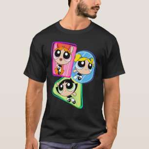 CN The Powerpuff Girls Trio Action Shot T-Shirt