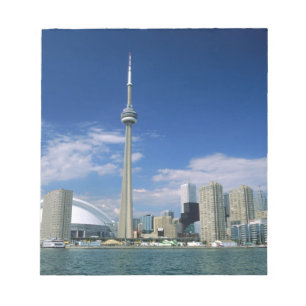 CN Tower and Skydome in Toronto, Ontario, Notepad