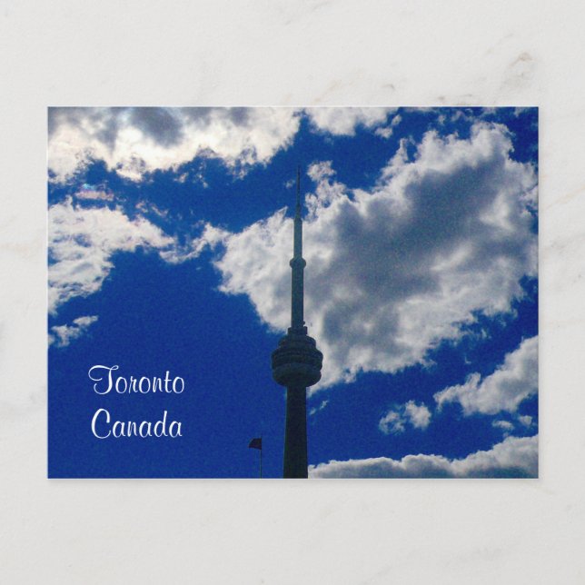 cn tower postcard (Front)