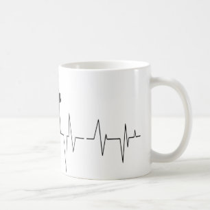 CN Tower Sound Waves Coffee Mug