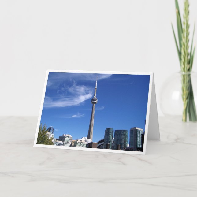 CN Tower, Toronto Card (Front)
