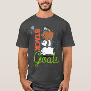 CN We Bare Bears This My Squad Patch Graphic T-Shirt
