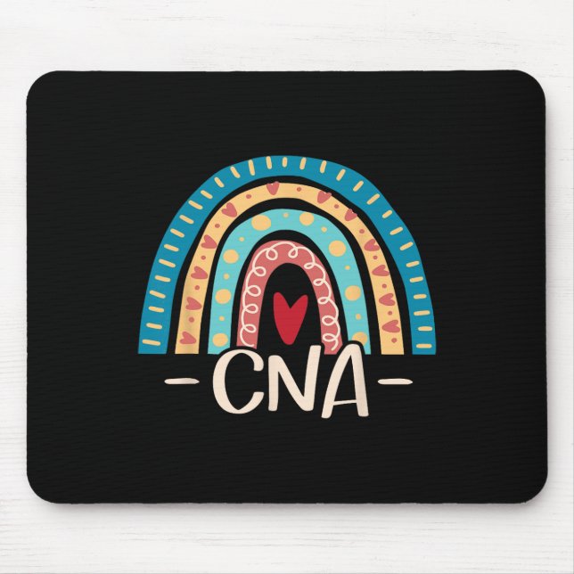 Cna - Appreciation Week Certified Nursing Istant N Mouse Pad (Front)