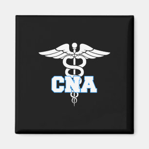 Cna Caduceus Medical Symbol Nurse Gifts Magnet