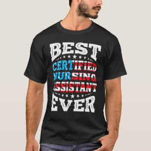 Cna Certified Nursing Assistant 4th Fourth Of July T-Shirt